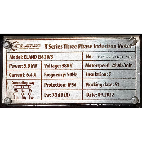 Компрессорный двигатель ELAND EN-30/3