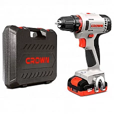 Дрель-шуруповерт аккумуляторная CROWN CT21081H-2 BMC
