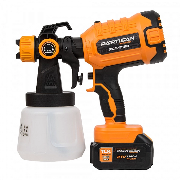 Краскораспылитель аккумуляторный PARTISAN PCG-2150