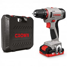 Дрель-шуруповерт аккумуляторная CROWN CT21082H-2 BMC
