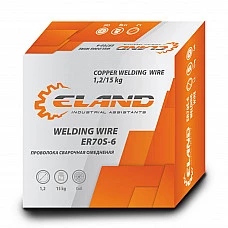 Проволока сварочная ELAND ER70S-6 (1,2*15 кг)

