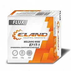 Проволока сварочная флюсовая ELAND E71T-1 0.8 мм. / 1кг.
