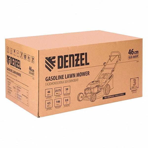 Газонокосилка бензиновая DENZEL GLD-460SP