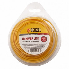 Леска для триммера DENZEL 96155 квадратная
