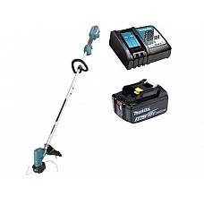 Триммер аккум. MAKITA LXT DUR192LRF в кор. (18.0 В,1 акуум 3.0 Ач, 30 см, с головкой, быстрое зарядное DC18RC)