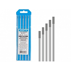 Электрод вольфрамовый серый WC-20, Ф 3,2 мм (набор 5 шт) SOLARIS Электрод вольфрамовый серый WC-20, Ф 3,2 мм (набор 5 шт) SOLARIS