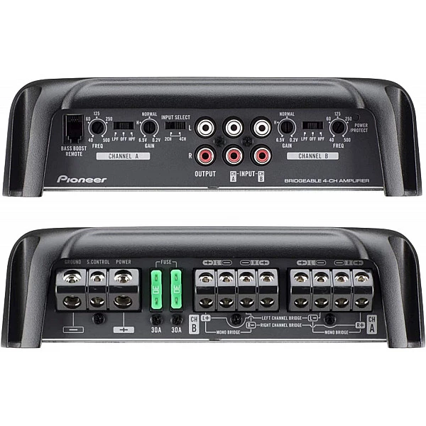 Автомобильный усилитель Pioneer GM-D9704
