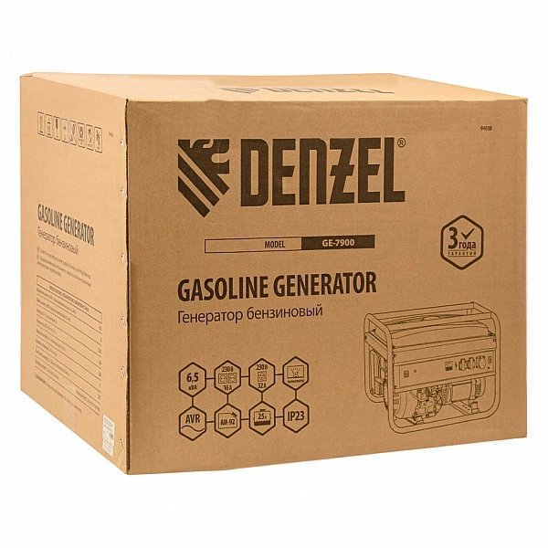 Генератор бензиновый DENZEL GE 7900