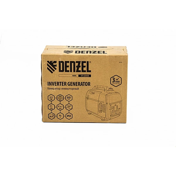 Генератор инверторный DENZEL GT-2200iS