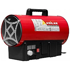 Нагреватель воздуха газовый ASILAK SLG-30000T прям., 30 кВт, термостат, переносной (Мощность 30кВт, Производительность 650 м3/ч, Тип газа: Пропан, Термостат)