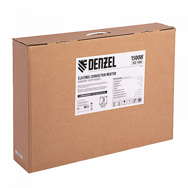 Конвектор электрический DENZEL XCE-1500