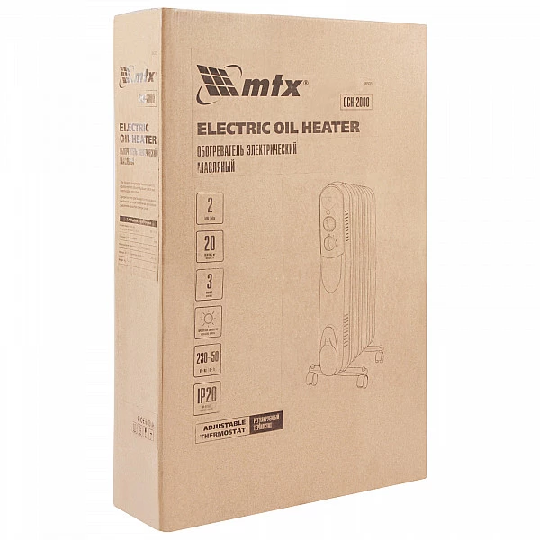 Масляный обогреватель MTX OCH-2000