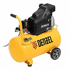 Компрессор воздушный DENZEL DK1800/50, Х-PRO 1.8 кВт, 280л/мин, 50л
