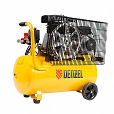 Компрессор воздушный DENZEL BCI2300/50, ременный привод, 2.3 кВт, 50 литров, 400 л/мин

