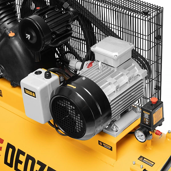 Компрессор воздушный рем. привод BCV 5500-T/270, 5,5 кВт, 270 литров, 850 л/мин Denzel