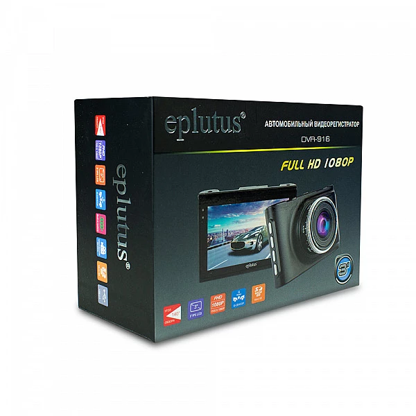 Автомобильный видеорегистратор Eplutus DVR-916