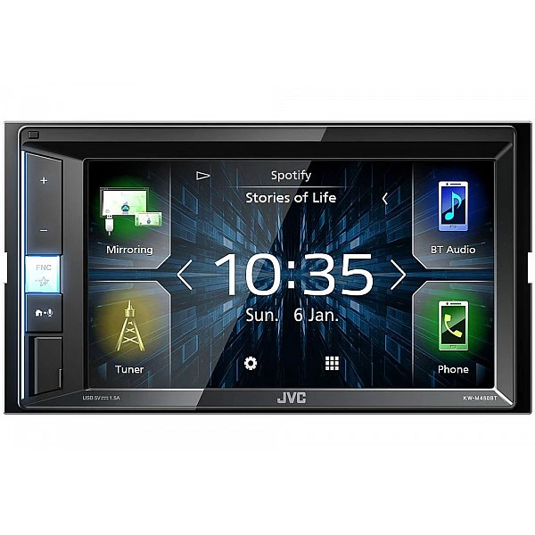 Автомагнитола JVC KW-M450BT