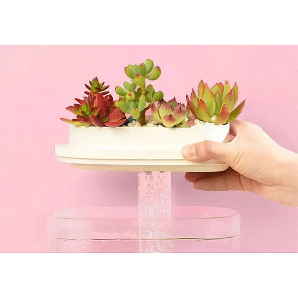 Аквариум Xiaomi Mijia Geometry Mini Lazy Fish Tank USB