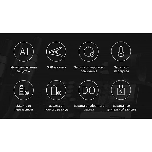 Портативное пуско-зарядное устройство Xiaomi 70mai Jump Starter / PS01 (11100mAh)