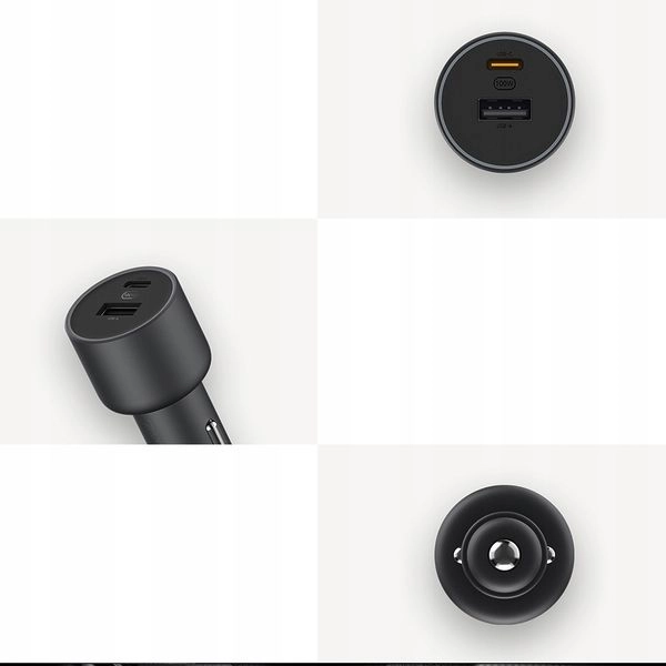 Автомобильное З/У Xiaomi Car Charger 100W CC07ZM/BHR4460CN