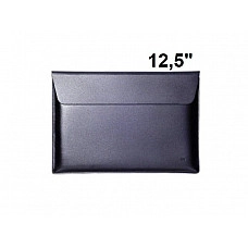 Кожаный чехол для ноутбука Xiaomi Mi Notebook Air PU Leather Laptop Sleeve 12.5&quot; (черный)

