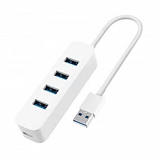 Адаптер-сплиттер Xiaomi USB 3.0 Line Splitter (белый)

