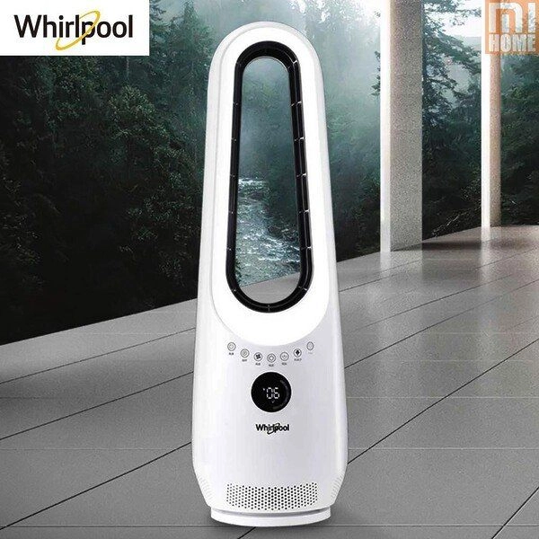 Вентилятор Xiaomi Youpin Whirlpool 12-Speed Inverter Wind Band Night Light Bladeless Fan WBF-01K