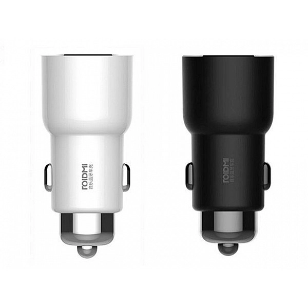 Автомобильное З/У c FM-трансмиттером RoidMi Music Player Car Charger 3S