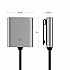 Автомобильный удлинитель Xiaomi Mi Car Charger QC 3.0 USB-C/USB-A (CCPJ01ZM)