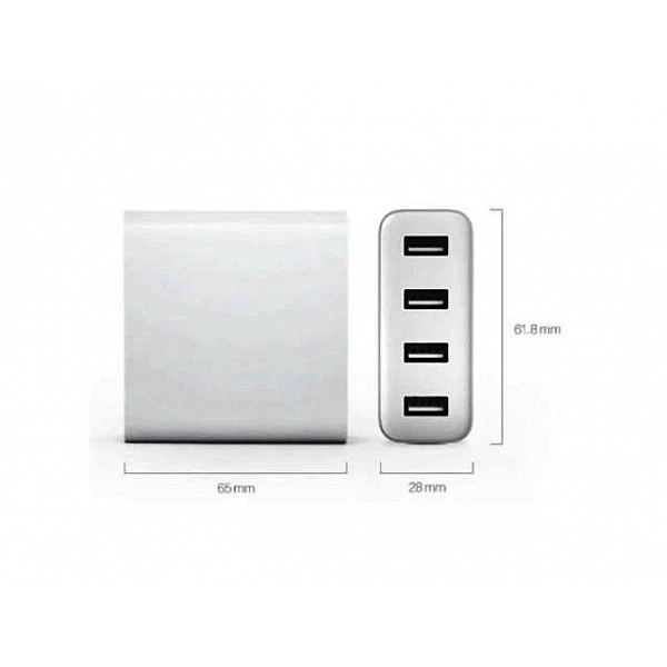 Сетевое З/У Xiaomi 4 USB Port Charger 5V 7A / GDS4044CN (белый)