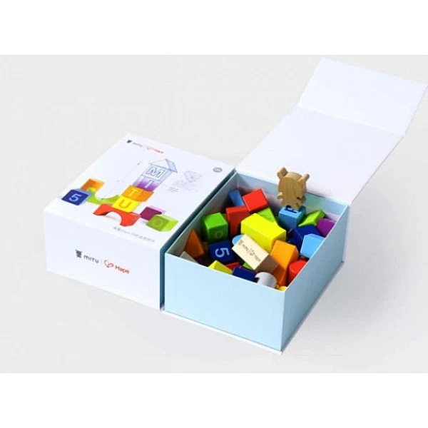 Деревянный конструктор Xiaomi MITU Hape Puzzle Building / M0001 (70 деталей)