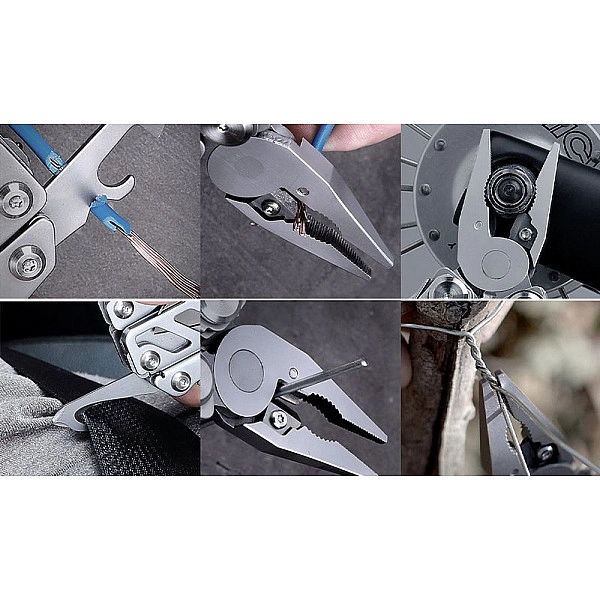 Нож-мультитул Xiaomi HUOHOU Multi-Function Knife 1 Piece/Box (серебристый)