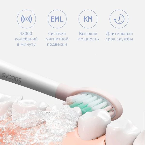 Ультразвуковая электрическая зубная щетка Xiaomi Soocas V1