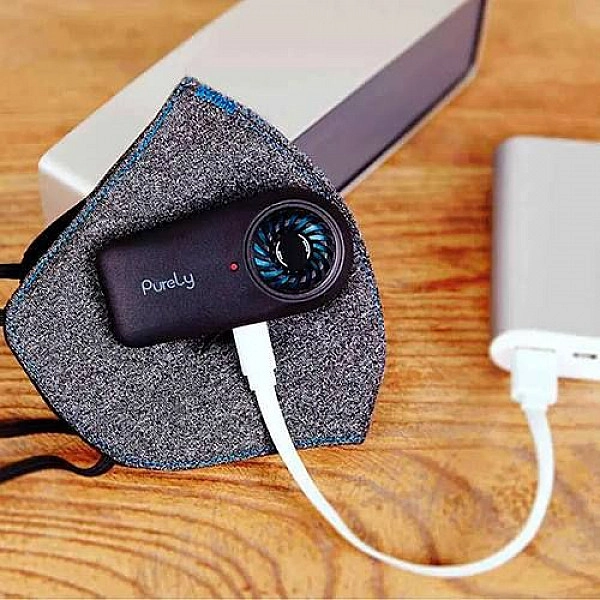 Маска-респиратор Xiaomi Purely AntiPollution Air Mask (cерый)