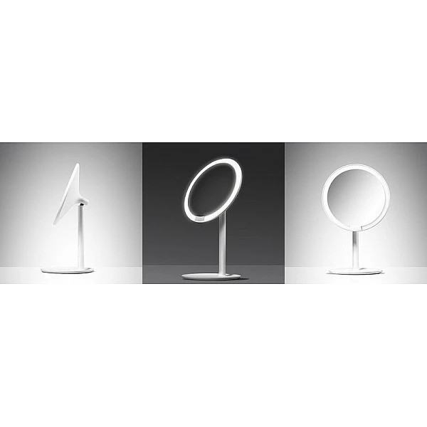 Зеркало для макияжа Xiaomi Mijia LED Makeup Mirror / NUN4115CN (белый)
