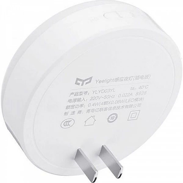 Умный ночник Yeelight Induction Night Light / YLYD03YL (Plug-In Version)