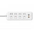 Сетевой фильтр Xiaomi Mi Power Strip (4 розетки + 3 USB-разъема)