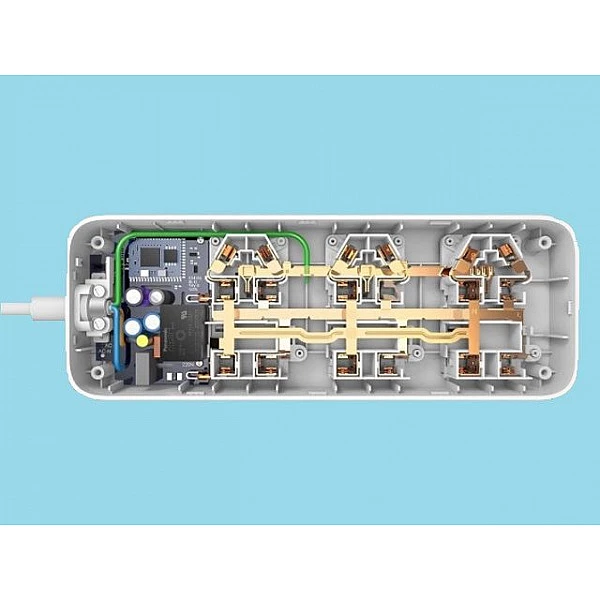 Сетевой фильтр Xiaomi Mi Power Strip (6 розеток, белый)
