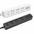 Сетевой фильтр Xiaomi Mi Power Strip (3 розетки + 3 USB-разъема)