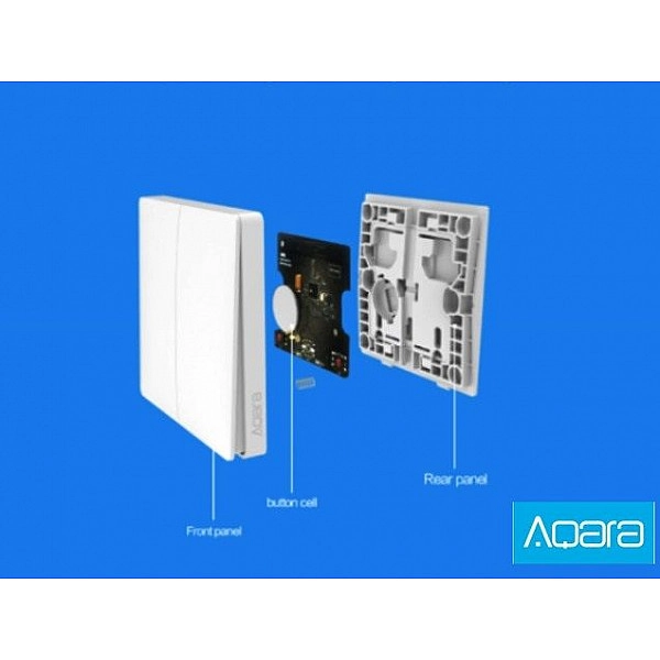 Беспроводной выключатель Xiaomi Aqara Smart Light Switch Wireless Double Key
