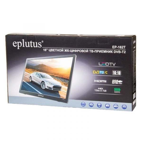 Портативный телевизор (TV) EPLUTUS EP-162T