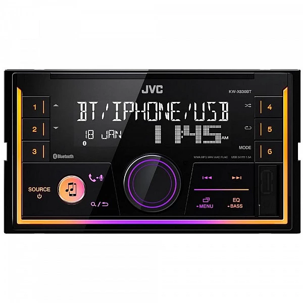 Автомагнитола JVC KW-X830BT