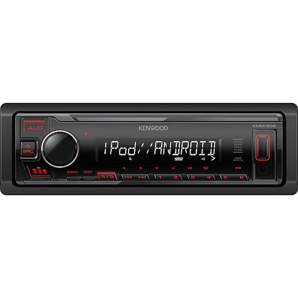 Автомагнитола KENWOOD KMM-205