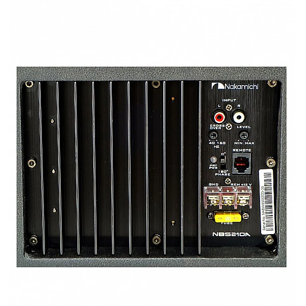 Автомобильный сабвуфер Nakamichi NBS210A