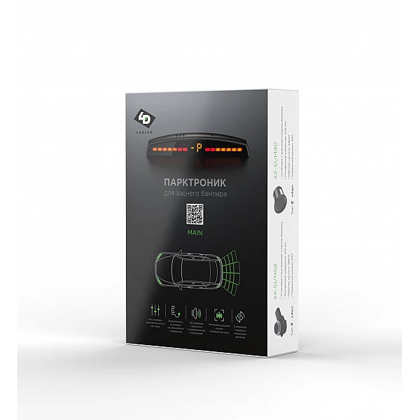 Парктроник 4 DRIVE 4Z-51/M40-White