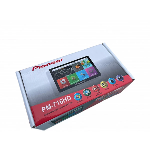 GPS-навигатор Pioneer PM-716HD 16Gb ver.2