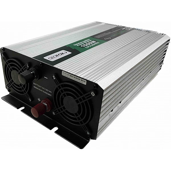 Автомобильный инвертор Geofox P 1500W/12v/CPS