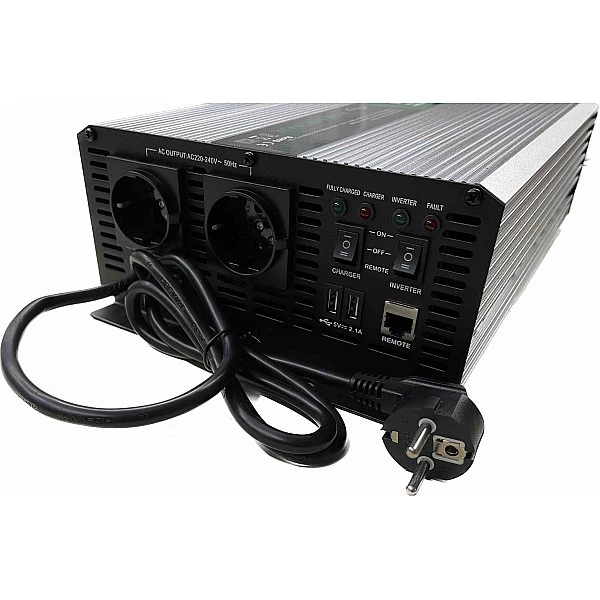 Автомобильный инвертор Geofox P 1500W/12v/CPS