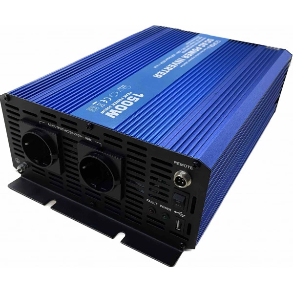 Автомобильный инвертор Geofox P 1500W/12v/RC