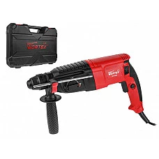Перфоратор WORTEX LX RH 2628 в чем. 800 Вт, 2.8 Дж, 26 мм, 3 режима, SDS-plus, Vario-lock (вес 3.0 кг)